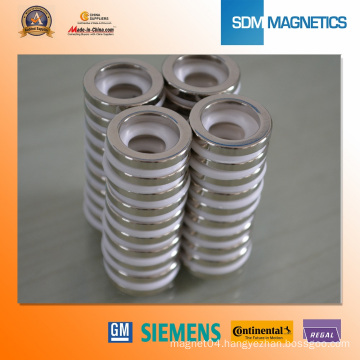 Nickel Plated Neodymium Permanent Ring Magnet